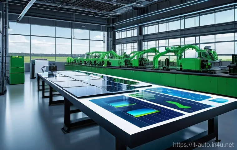 스마트 팩토리 설계 사례 - **Prompt:** A close-up, impactful image depicting the seamless "Human-Machine Collaboration" within ... 스마트 팩토리 설계 사례 - **Prompt:** A close-up, impactful image depicting the seamless "Human-Machine Collaboration" within ...
