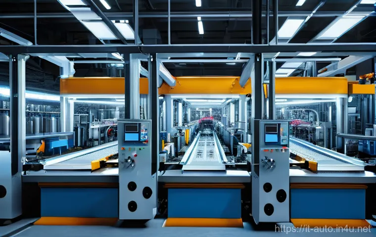 공장자동화 설비 자동화율 분석 - **Prompt 2: Sustainable Automation in an Eco-Conscious Industrial Setting**
    An advanced, eco-fri...