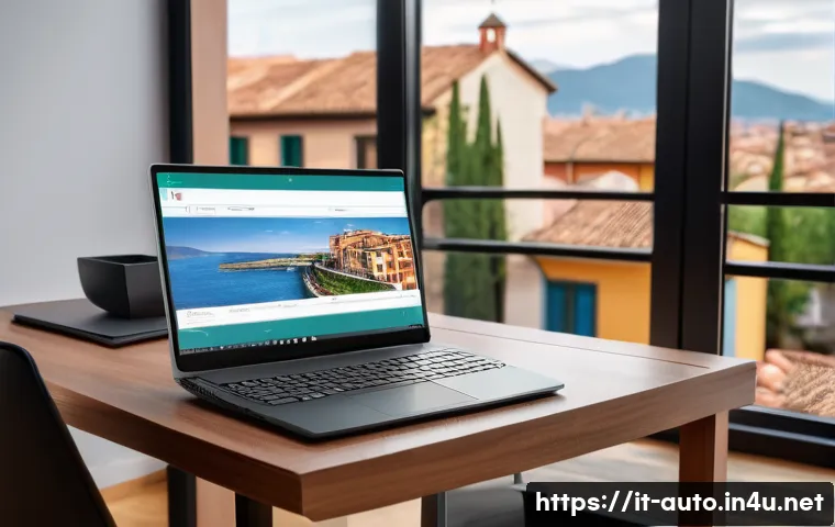 PLC 학습에 유용한 온라인 강좌 - A modern home office setup for an Italian professional learning PLC programming online, featuring a ...